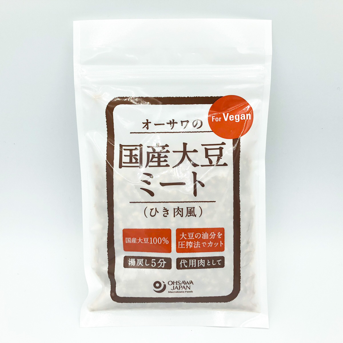 オーサワの国産大豆ミート（ひき肉）