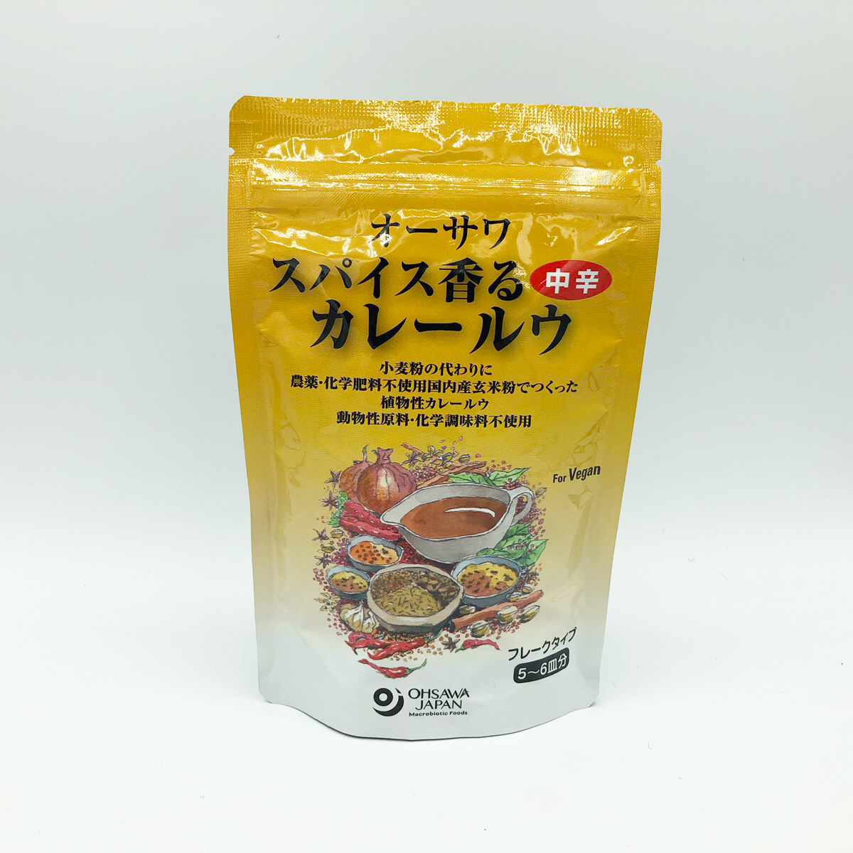 オオサワスパイス香るカレールウ（中辛）