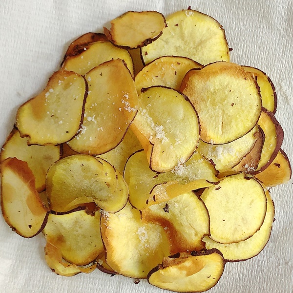 無農薬・化学肥料不使用！茨城県産「紅はるか」でさつまいもチップスをつくろう！