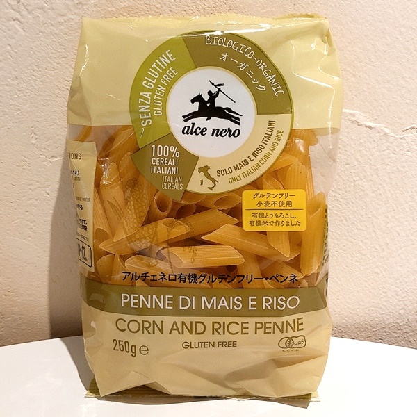 アルチェネロ有機グルテンフリー・ペンネ　250ｇ