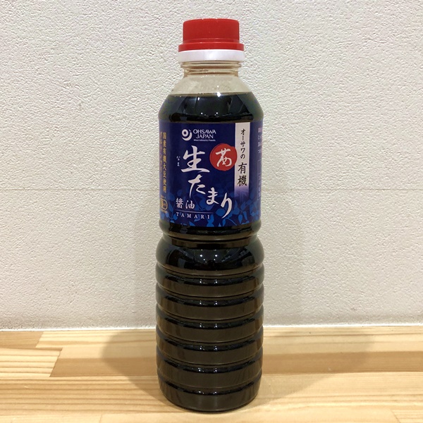 オーサワの有機茜生たまり醤油（グルテンフリー）