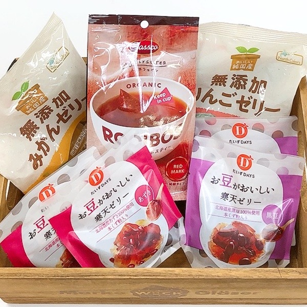 家族で楽しむおやつの時間「腸内環境を整える寒天ゼリーセット」