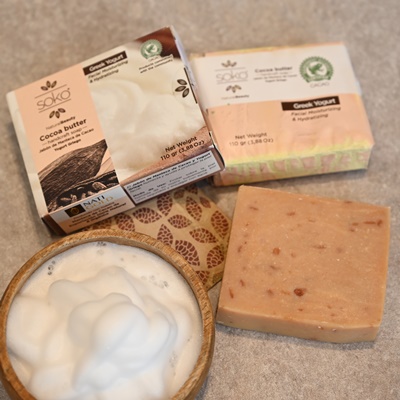 保湿に優れたカカオバターのナチュラル石鹸ギフトセット しぜんとくらそ