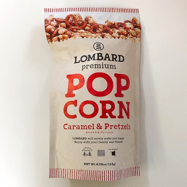 キャラメルプレッツェルポップコーン