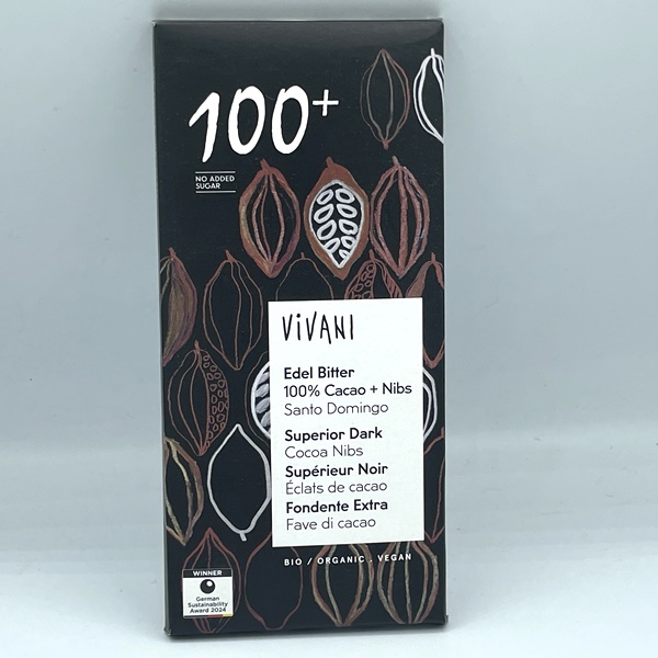 ViVANI オーガニックスペリアダークチョコレート 100%
