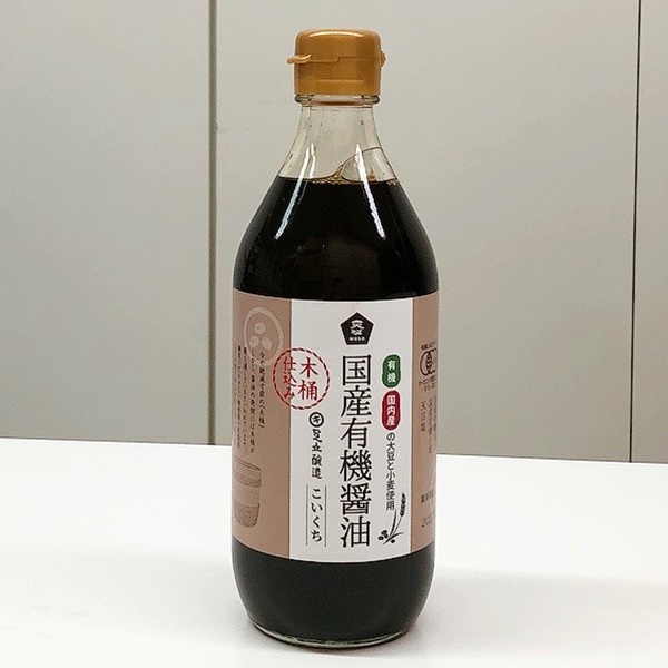 木桶仕込み有機濃口醤油