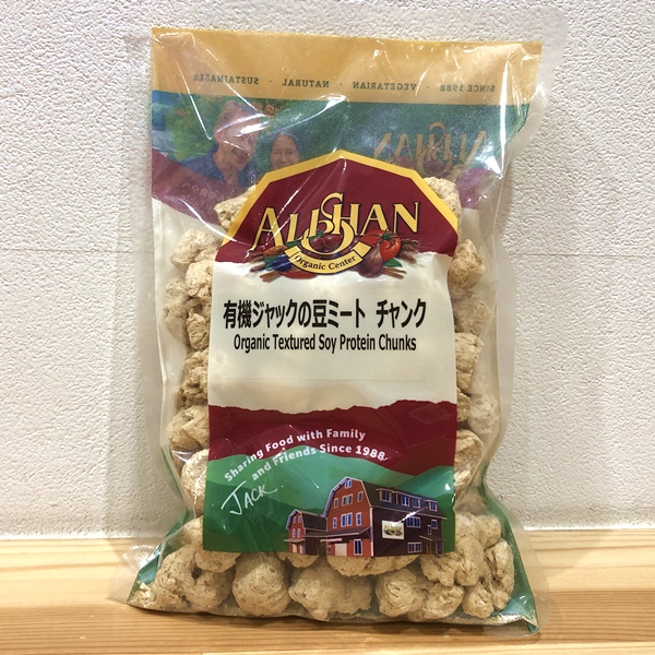 有機ジャックの豆ミートチャンク (100g)