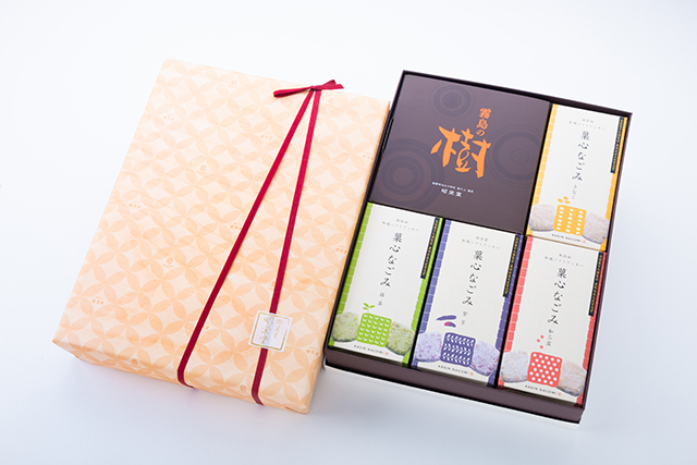 菓心なごみ４箱　霧島の樹セット