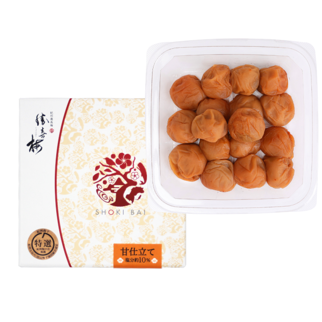 甘仕立て 【心くばり】250g【紀州南高梅】まろやかな梅干。リピーター率１位の甘仕立てを手軽に！