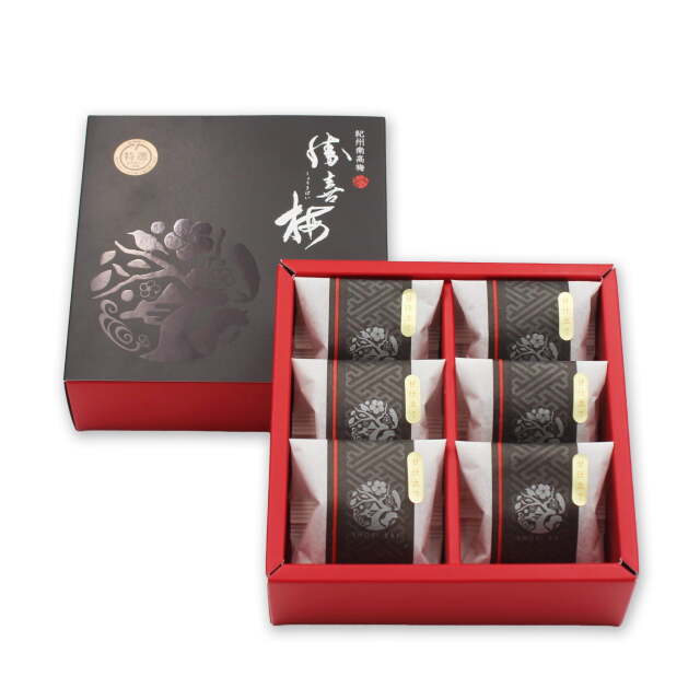 極6包（甘仕立て）｜紀州南高梅の贈答用｜梅干しギフトおすすめ
