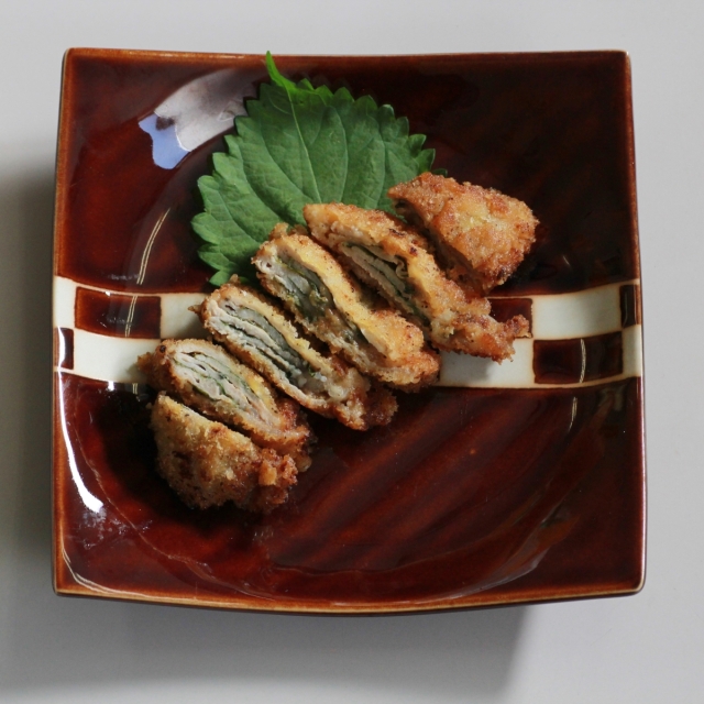 甘梅肉：ミルフィーユとんかつ