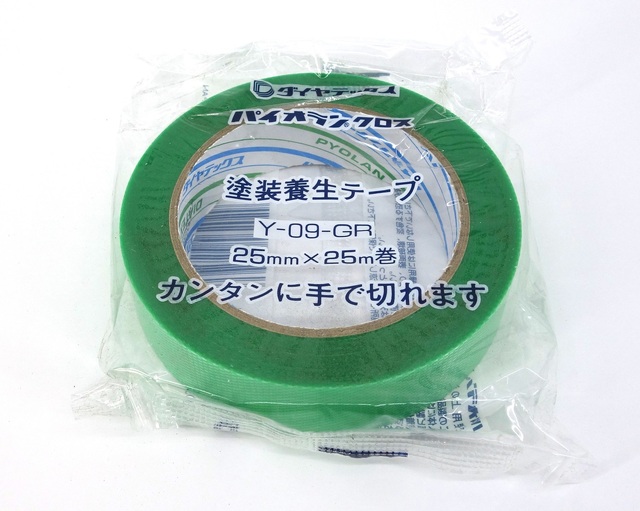 パイオランテープ　２５ＭＭグリーン　２５ＭＭ×２５Ｍ　（６０巻入）