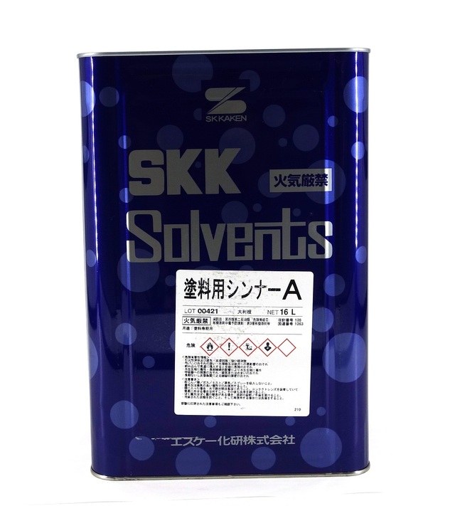 塗料用シンナーＡ　１６Ｌ