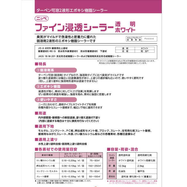 ファイン浸透シーラー
