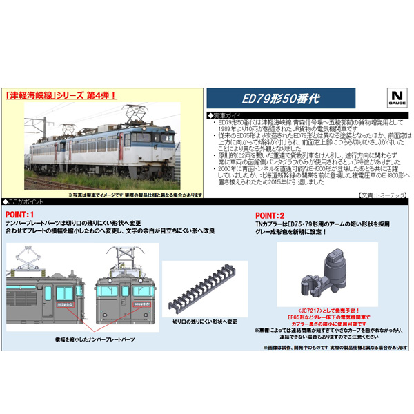 TOMIX 7110 ED79 50番代 ※12月発売予定予約品※ railways湘南