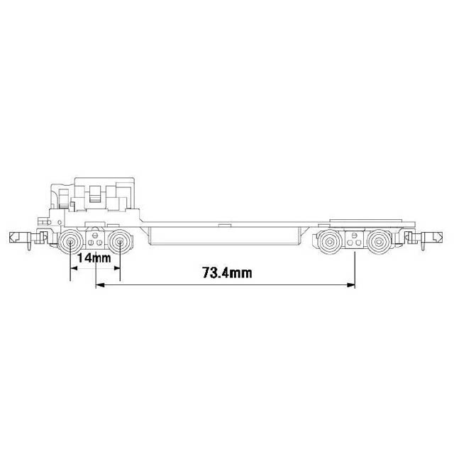 TM-24　鉄コレ動力ユニット(17m級A2)