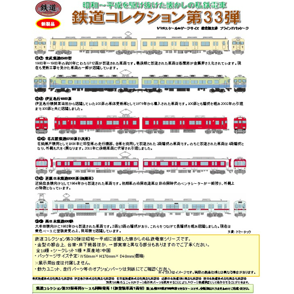 鉄道コレクション第33弾