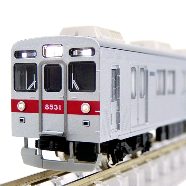東急電鉄8500系（軽量車・8631編成・行先点灯・黄色テープ付き）