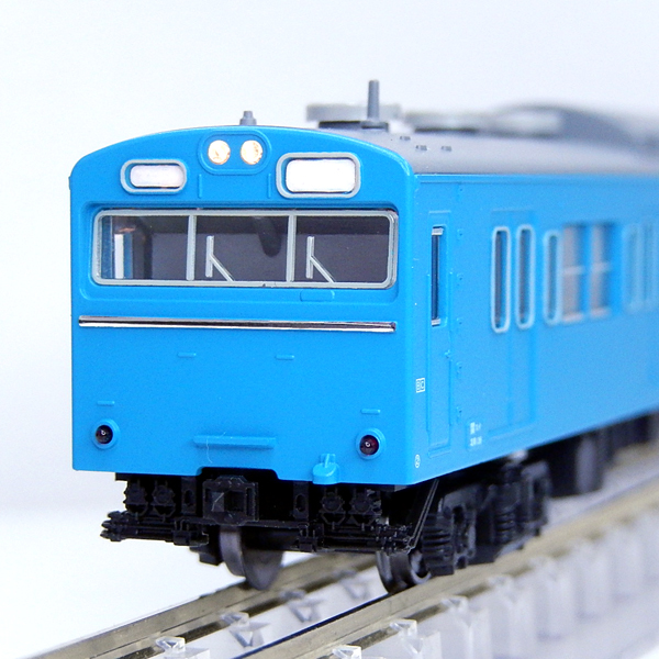 103系（スカイブルー）4両セット/中間車3両セット