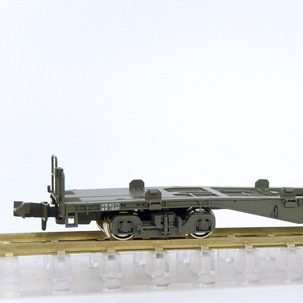 コキ107(JRFマークなし)コンテナ無積載