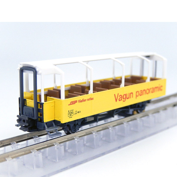 レーティッシュ鉄道(RhB)オープンパノラマ客車 B2101