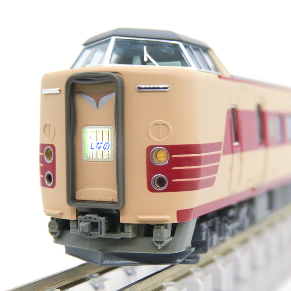 KATO 10-2037/2038 381系「しなの」(JR仕様) 9両 KATO 10-2037/10-2038 381系「しなの」(JR仕様) 9両基本/増結