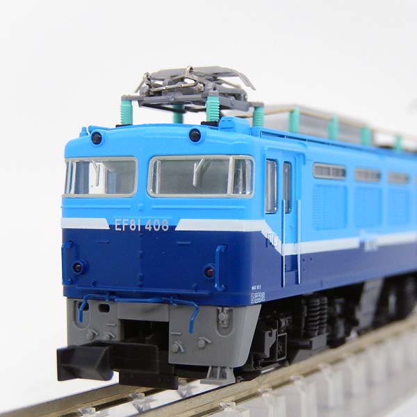 た*け様 KATO EF81 408　JR試験塗装機 3066-S EF81 408 JR貨物試験塗装機が入線です。ホビーセンターカト 3066
