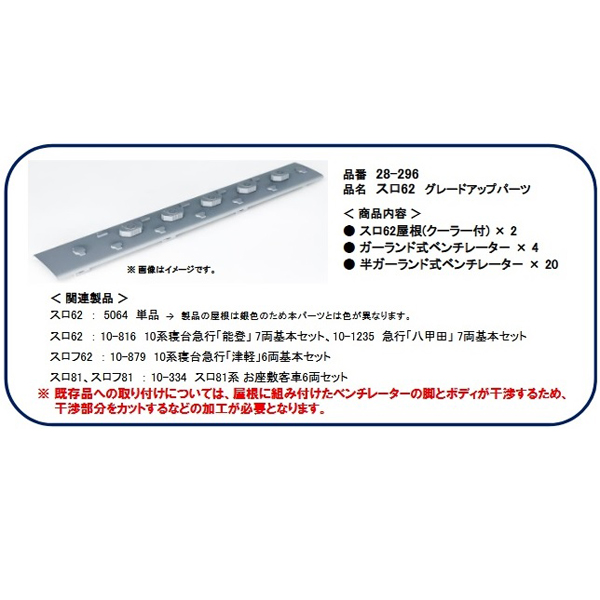 スロ62 グレードアップパーツ