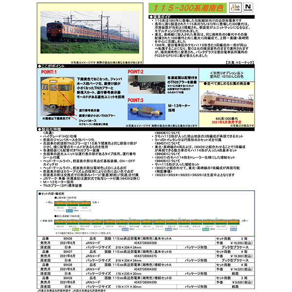 113系300番台（湘南色）
