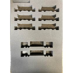 KATO 10-1731(レーティッシュ鉄道(RhB)コンテナ貨物列車8両セット)用ウレタン