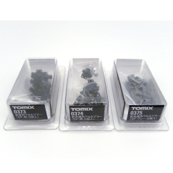 TOMIX 0373/0374/0375 密自連形TNカプラー（SP・黒/グレー）6個入り