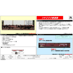 コキ200形（新塗装・2両セット）