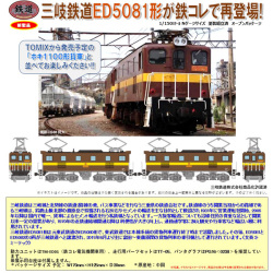 鉄コレ 三岐鉄道ED5081形 2両セット