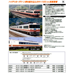 Tomix 98207 98208 キハ183系500番台 おおぞら 北斗 5両セット