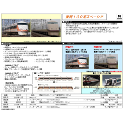 東武100系スペーシア（登場時カラー/DRCカラー）6両セット