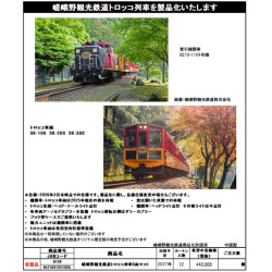 嵯峨野観光鉄道トロッコ列車 6両セット
