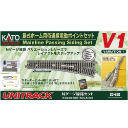 V1 島式ホーム用待避線電動ポイントセット