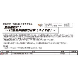3系新幹線動力台車（タイヤ付