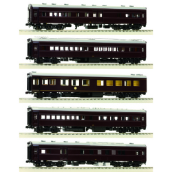 価格未定】天賞堂 57078 (HO)お召列車1号編成 5両セット（プラスチック  