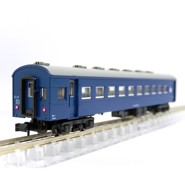 スハフ42-2237（青）窓枠銀、Hゴム扉