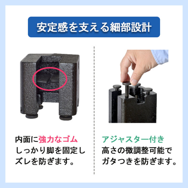 キューブブロック 2.8kg イーゼル 看板 ウエイト