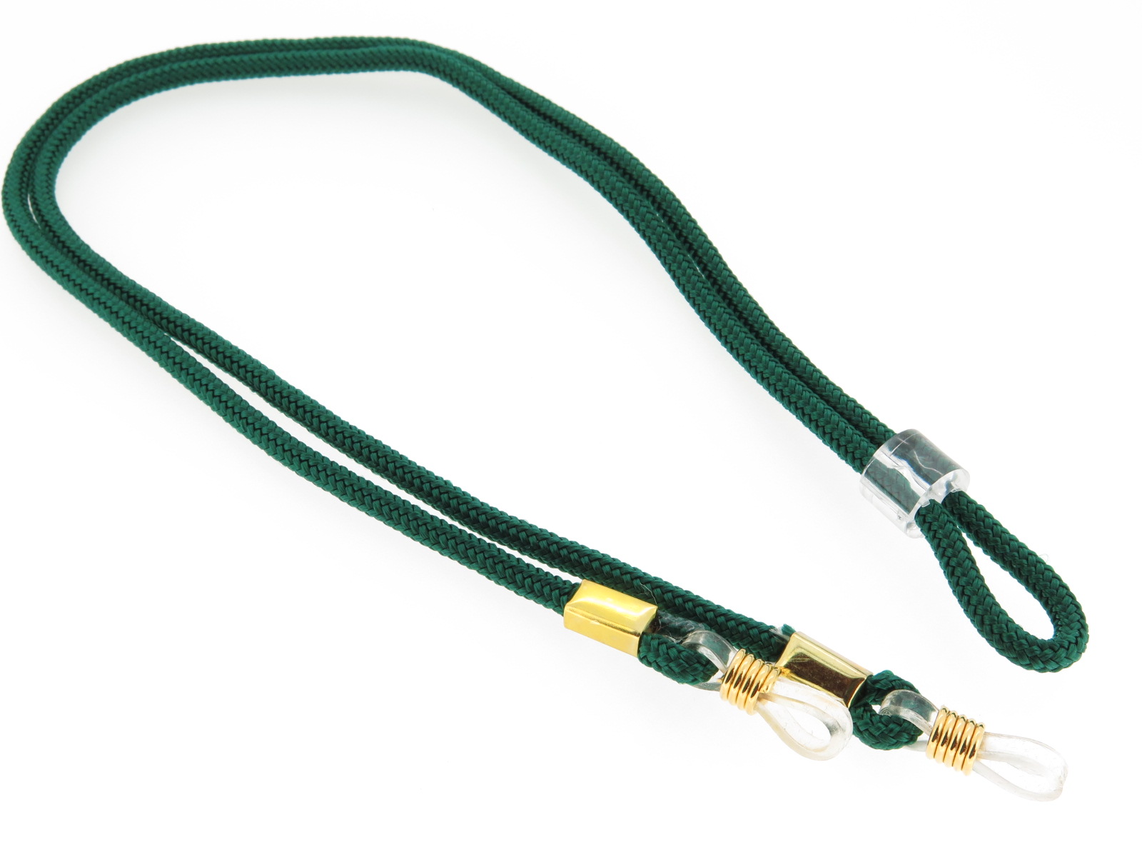 メガネチェーン ひもタイプ 70cm グリーン【定型外郵便】