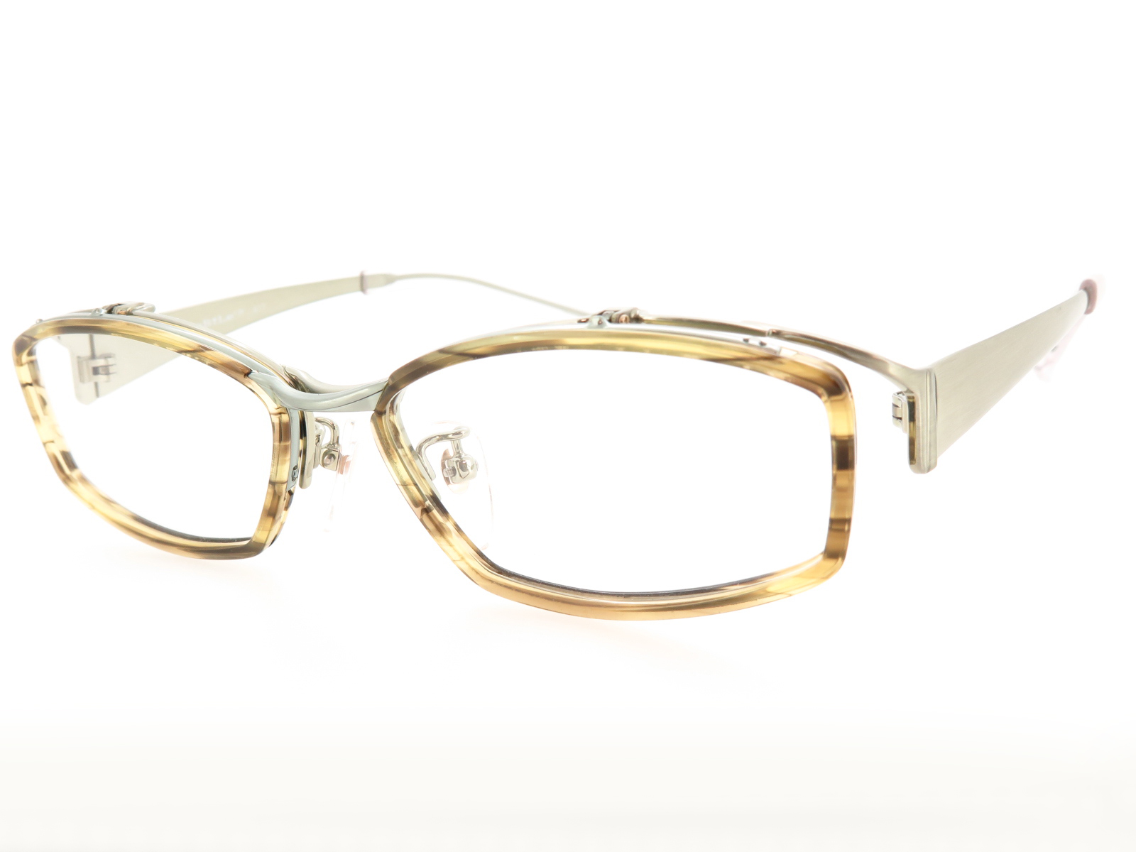 単式跳ね上げ バネ丁番 チタンフレーム 日本製(鯖江) MB-617 Col.4