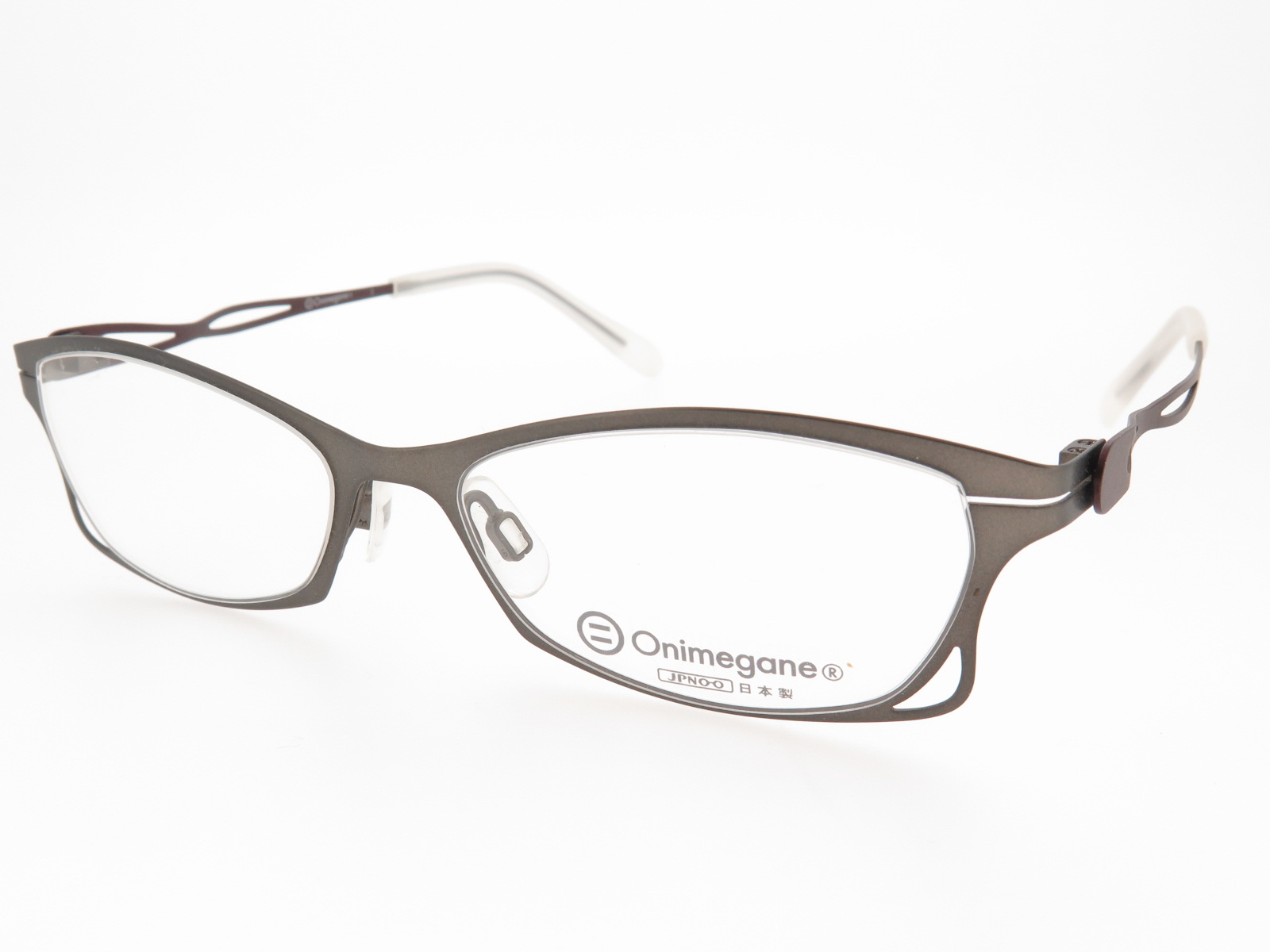 Onimegane おにめがね メガネフレーム βチタン OG7205 DBR ダークブラウン