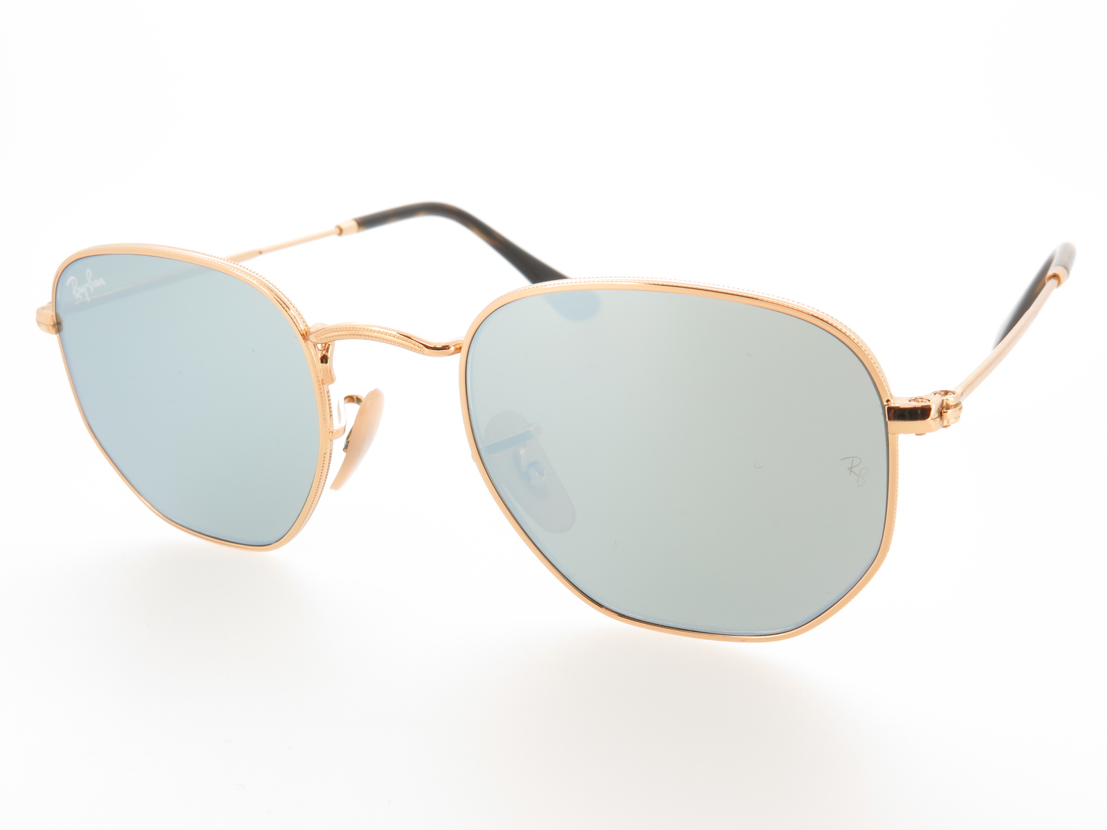 Ray-Ban レイバン ブランドサングラス ヘキサゴン フラットレンズ RB3548N 001/30 48サイズ