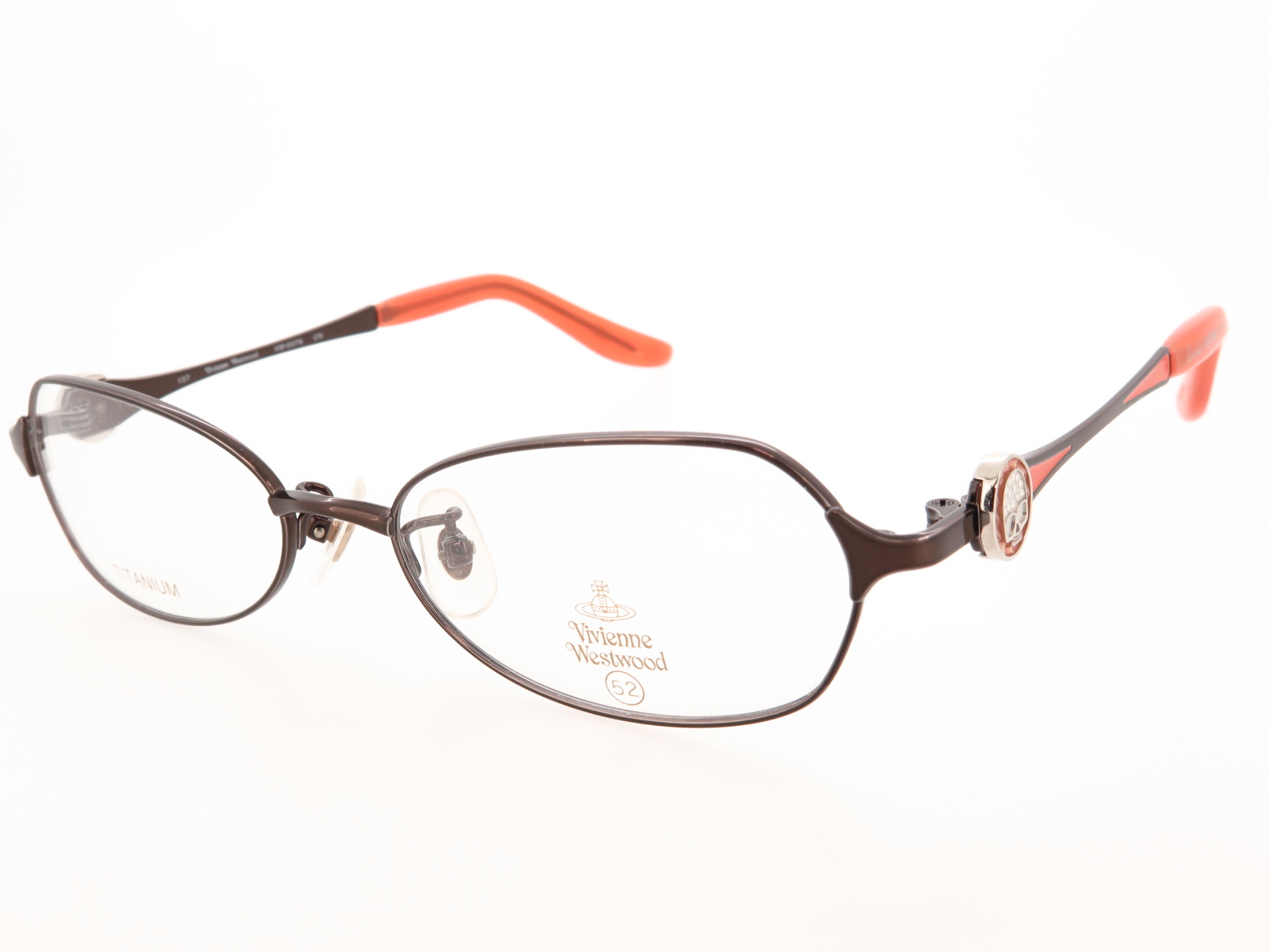 レディース メガネ Vivienne Westwood ヴィヴィアンウエストウッド VW5076 CN 52サイズ