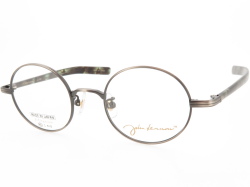 John Lennon ジョンレノン 丸型 ラウンド チタン メガネフレーム 日本製 JL1059 C4 アンティークシルバー