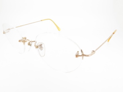 金無垢 K14WG ホワイトゴールド メンズ リムレス 縁なし 1815