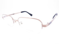 金無垢 K14WG ホワイトゴールド メンズ ハーフリム S.T.Dupont デュポン DP119W