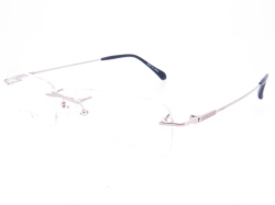 金無垢 K14WG ホワイトゴールド メンズ 縁なし S.T.Dupont デュポン DP125W